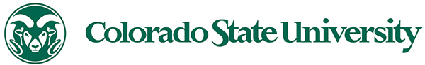 green Colorado State University logo with ram